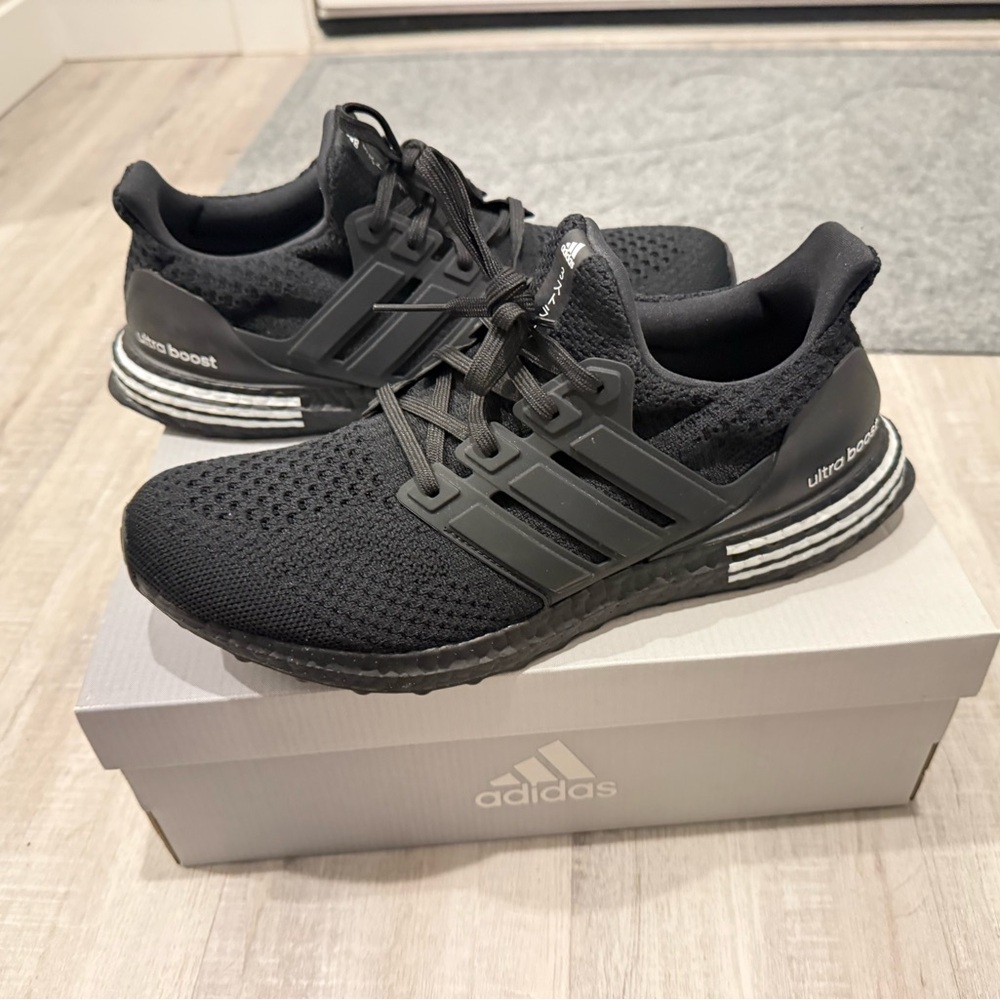 adidas Men's Black Ultra Boost Athletic Shoes
